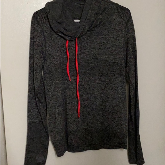 Active marled drawstring hoodie - Picture 2 of 6